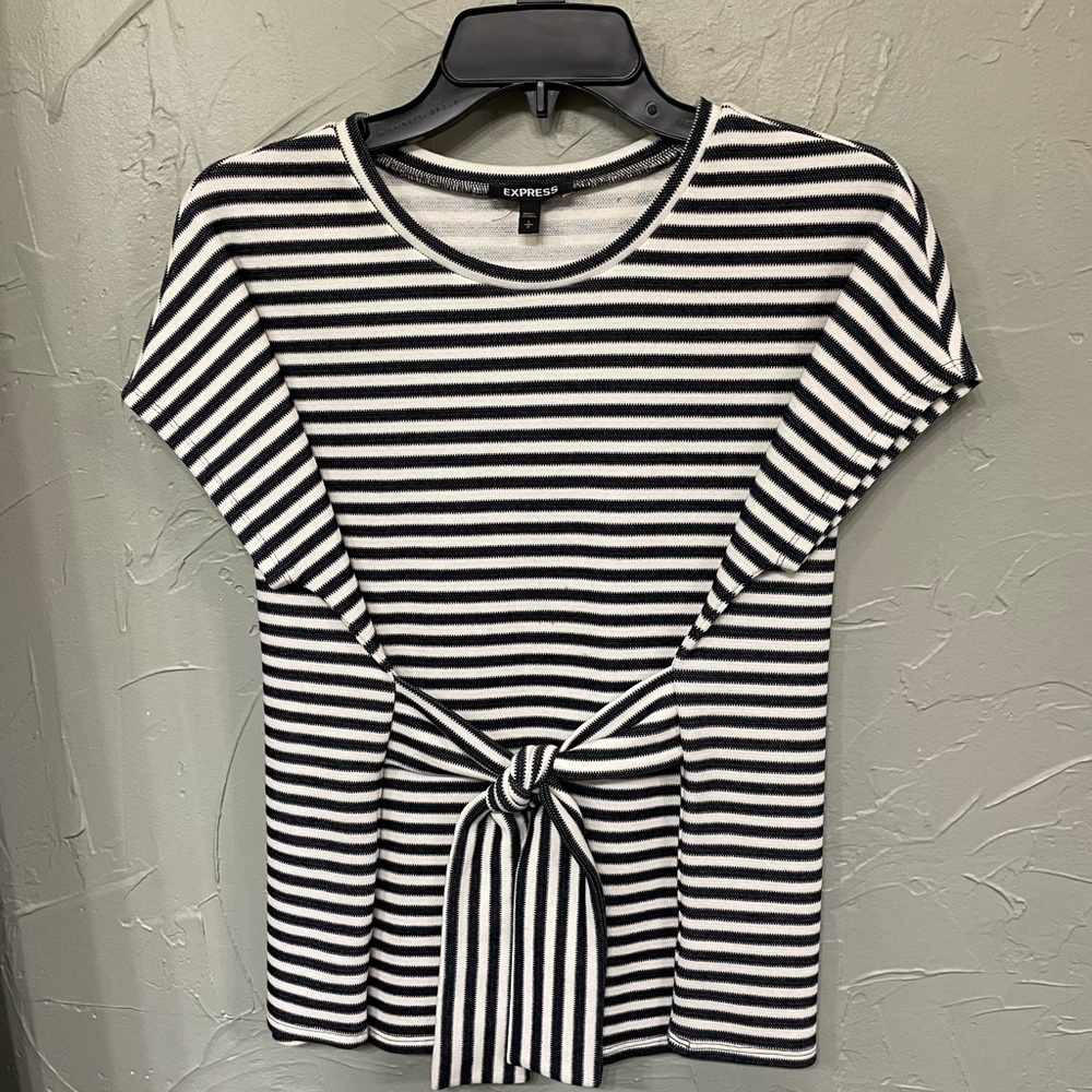 Striped blouse top
